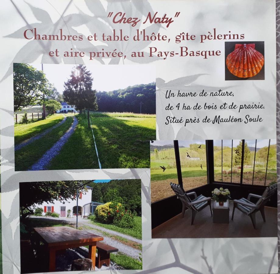 "Chez Naty" Chambres D'Hotes Au Pays-Basque Cheraute Exterior foto